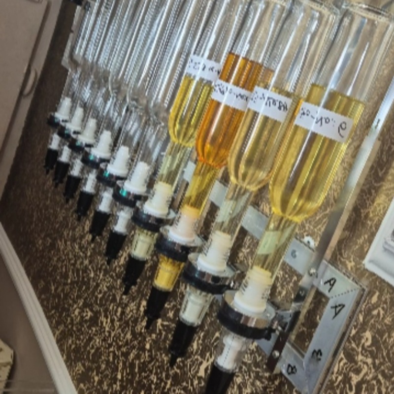 Perfume Fragrance Bulk - Expositor de Vidrio Recto con 12