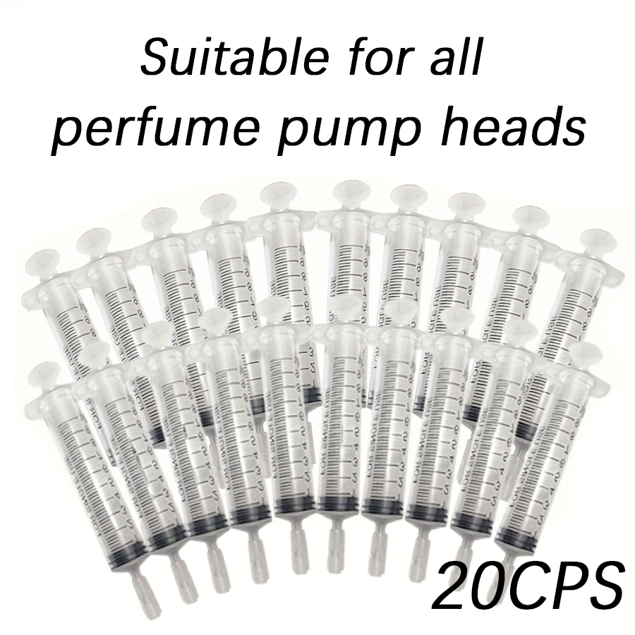 Perfume Fragrance Difference - 20 jeringas de plástico nuevas para