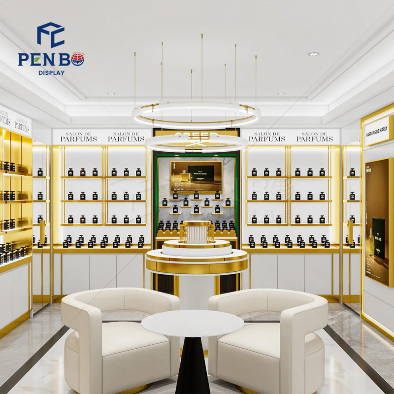 Perfume Fragrance Bar - Mostrador de Perfumes de Lujo Estilo