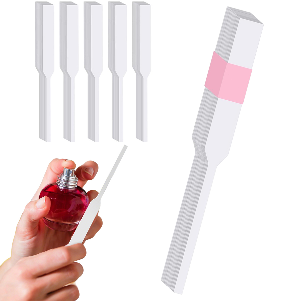 Perfume Fragrance Bulk - 150-350 Tiras de Papel Absorbente para