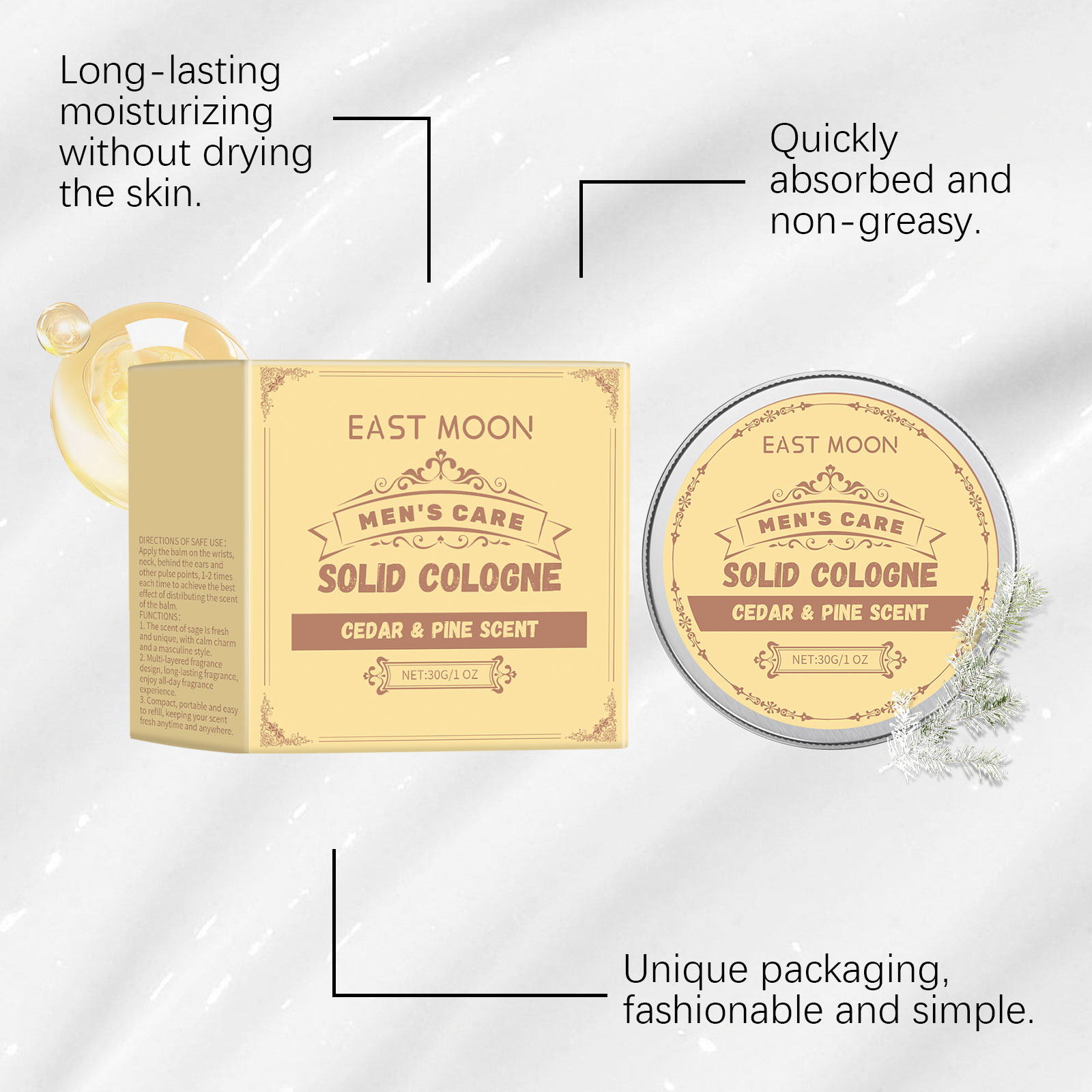 Colonia Sólida de Cedro para H - Perfume Fragrance List reseña y precio