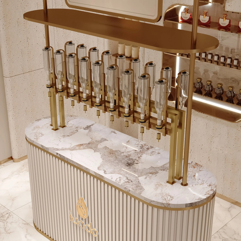 Exhibidor de Perfumes Desmonta - Perfume Fragrance Bar reseña y precio