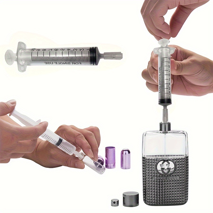 20 jeringas de plástico nuevas - Perfume Fragrance Difference reseña y precio