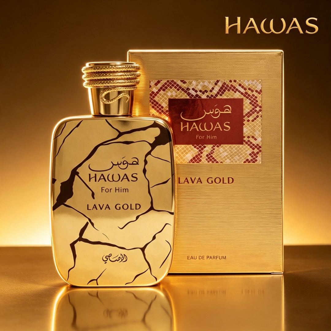 Hawas Lava Gold de Rasasi, Per - Perfume Adrien Fragrance reseña y precio