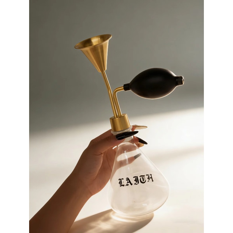 Botella de vidrio Golden‑Head  - Perfume In Fragrance Shop reseña y precio